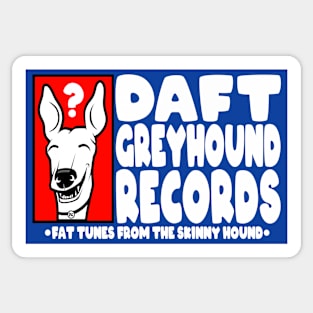 Daft Greyhound Records Sticker